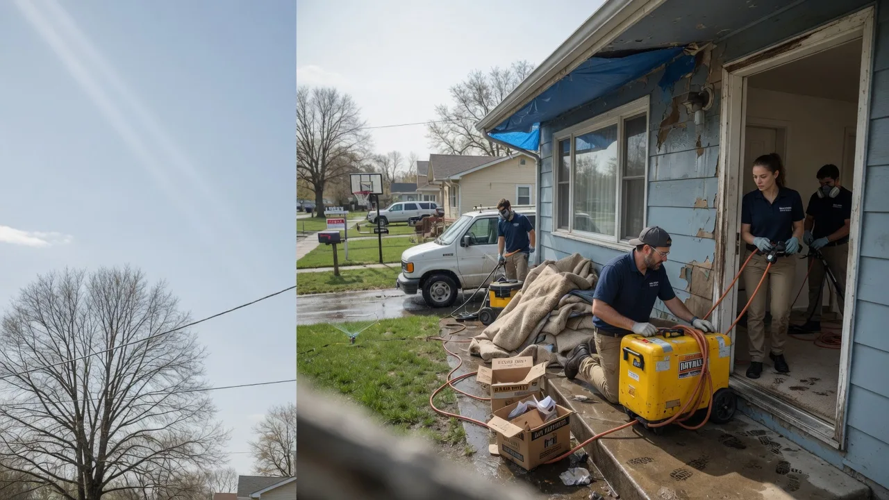 Basement Flood Cleanup in Hosston, LA near me